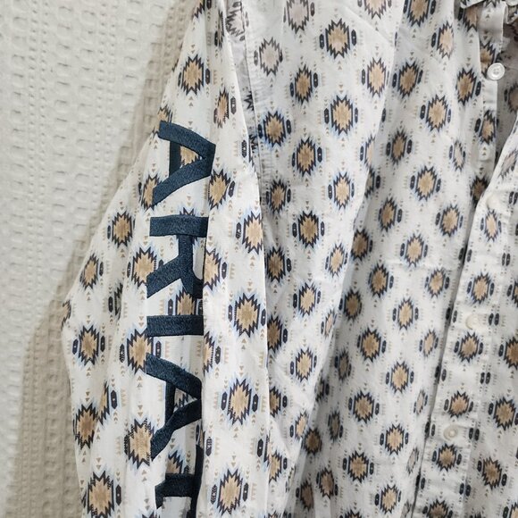 Ariat Men's Team Warner Classic Embroidered Shirt Size Medium - Picture 5 of 16